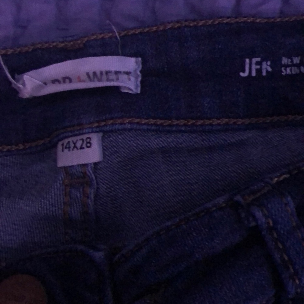 Warp and Weft JFK Skinny Jeans